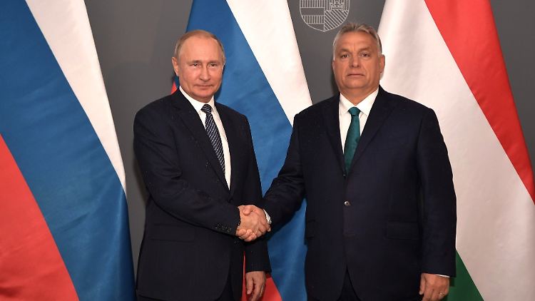 Wenn es hart auf hart kommt, passt zwischen Russlands Präsidenten Putin und seinen ungarischen Amtskollegen Orban kein Blatt Papier.