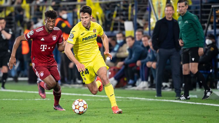 Die Bayern um Kingsley Coman liefen zu oft hinterher. 
