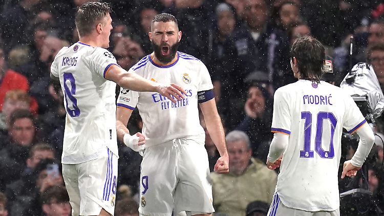 Benzema trifft immer.