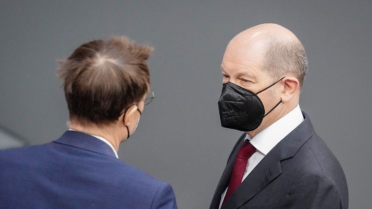 Forderten beide eine Impfpflicht: Lauterbach und Scholz.