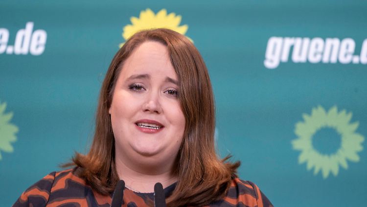 Wurde für ihren "Wannabe"-Tanz zum gleichnamigen Song der Spice Girls kritisiert: Grünen-Politikerin Ricarda Lang.