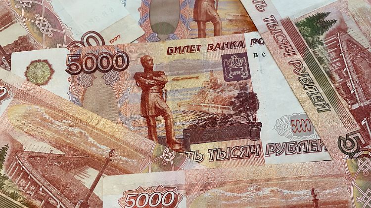 Bisher ist es Russland gelungen, einen Rubel-Kollaps zu verhindern. 