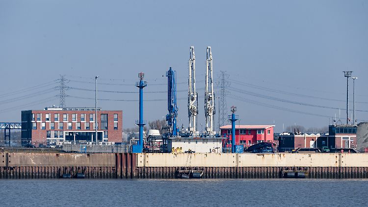 Hier soll ein LNG Flüssiggasterminal zur Versorgung der Bundesrepublik mit Gas entstehen.