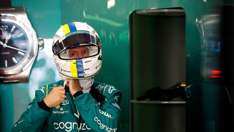 Frust bei Vettel.