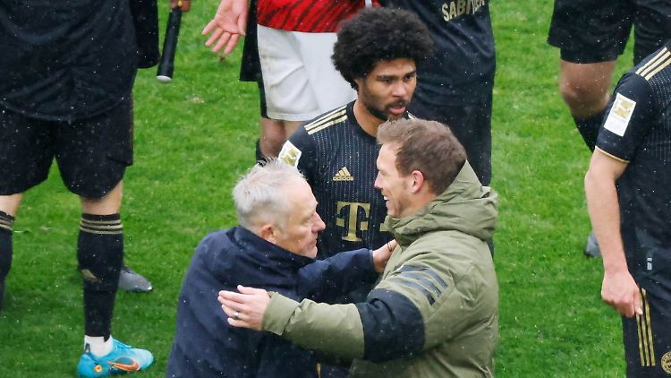 Julian Nagelsmann will keinen Ärger mit Christian Streich.