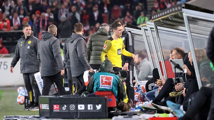 Reyna verletzte sich am Freitag nach gerade einmal 53 Sekunden Spielzeit.
