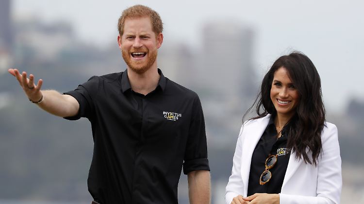 2018 sah man Prinz Harry und Herzogin Meghan auch bei den Invictus Games in Sydney.