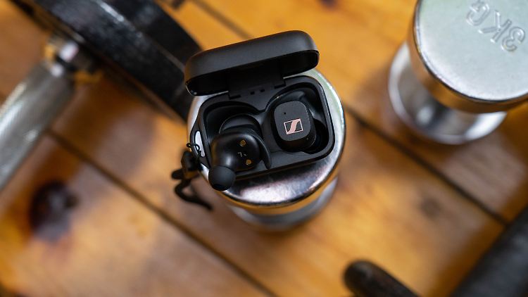 Sennheiser verkauft die Sport True Wireless ausschließlich in Schwarz.