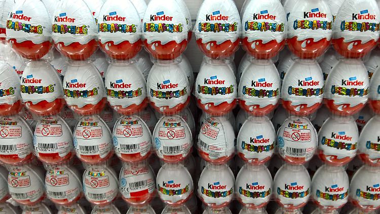 Ausgerechnet kurz vor Ostern: Zu den rückgerufenen Produkten gehören Kinder Überraschung und Kinder Schokobons sowie eine Reihe von Oster- und Weihnachtsartikeln.