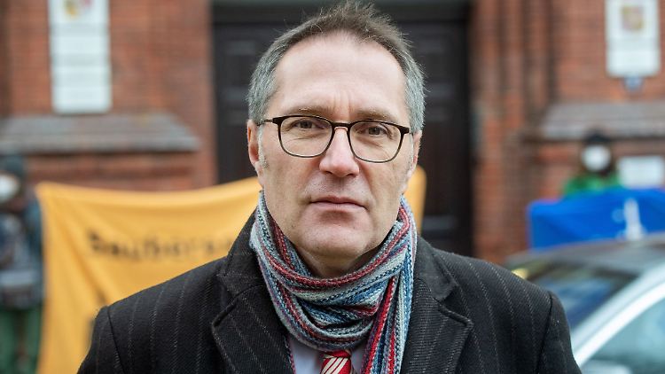 Sascha Müller-Kraenner, Bundesgeschäftsführer Deutsche Umwelthilfe, in Greifswald.