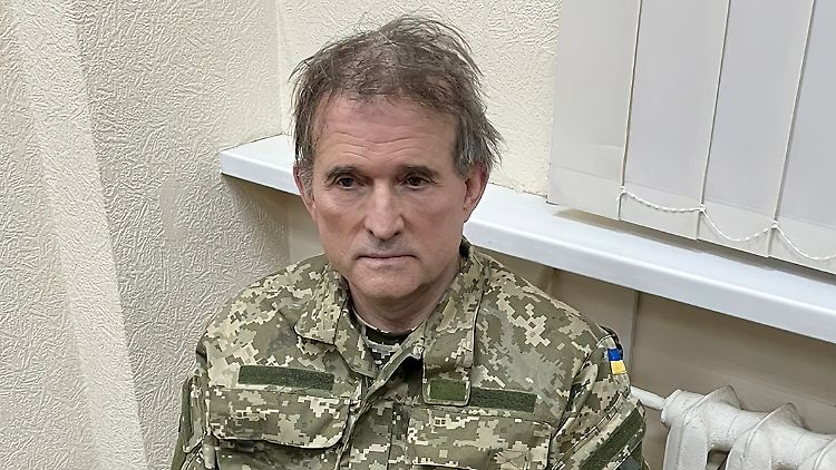 Putin-Freund Viktor Medwedtschuk wurde vom ukrainischen Geheimdienst auf der Flucht festgenommen. 