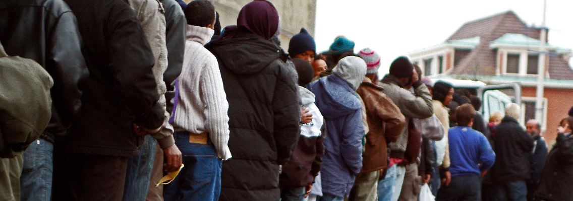 Flüchtlinge in Calais. An der EU-Außengrenze hoffen viele Migranten auf eine Chance, nach Großbritannien zu kommen.