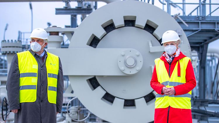 "Wir brauchen die Pipeline für die Energieversorgung in Deutschland", sagte Schwesig 2020 über Nord Stream 2. 