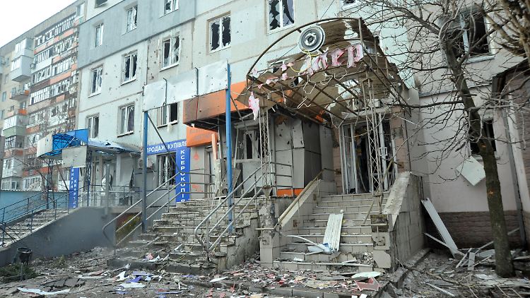 Sjewjerodonezk im Osten der Ukraine gleicht mittlerweile einer Geisterstadt. 