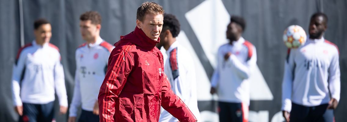 Nach dem Aus in der Champions League sind die Bayern um Trainer Julian Nagelsmann in der Bundesliga gefordert.
