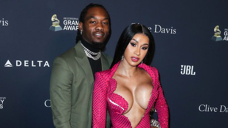 Zusammen mit Rapper Offset hat Cardi B im vergangenen September ihren ersten Sohn auf der Welt willkommen geheißen.