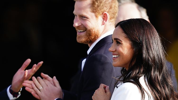 Harry und Meghan gemeinsam in der Öffentlichkeit - das gibt es nur noch selten.