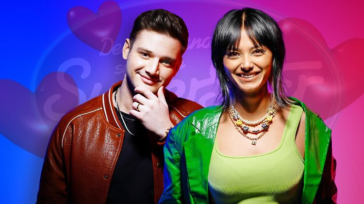 Die beiden Kandidaten Din und Tina sind ein Paar.