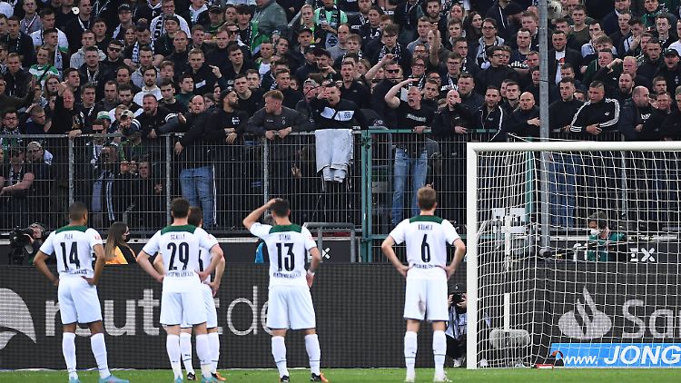Schon im Stadion waren die Gladbacher Fans außer sich.