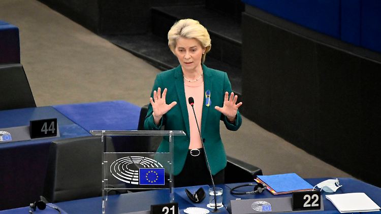 Will mit der EU bei den Sanktionen nochmal nachschärfen: Ursula von der Leyen.