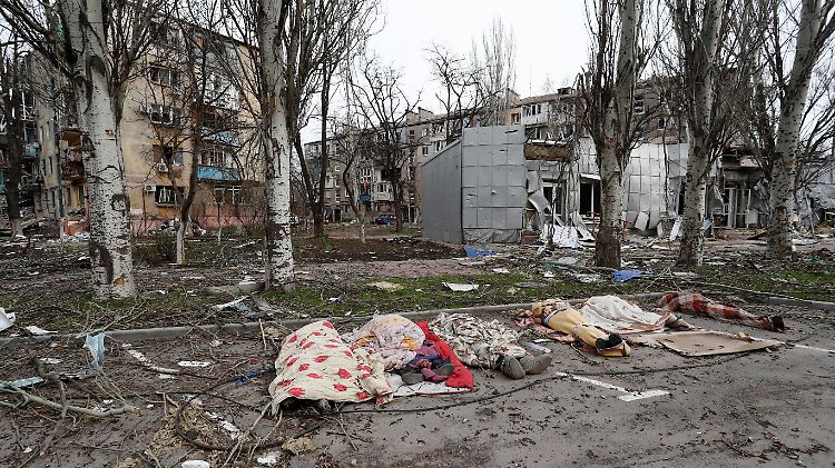 Mariupol "existiert nicht mehr", sagt der ukrainische Außenminister Dmytro Kuleba.