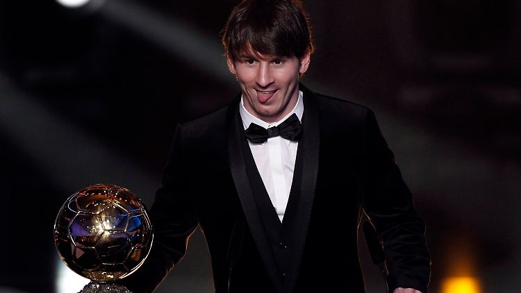 Messi macht überraschend das Rennen.