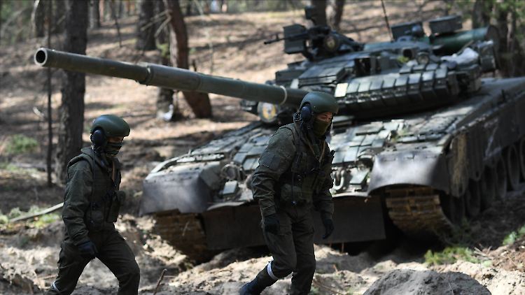 Russische Truppen konzentrieren sich derzeit auf die Angriffe in der Ostukraine. 
