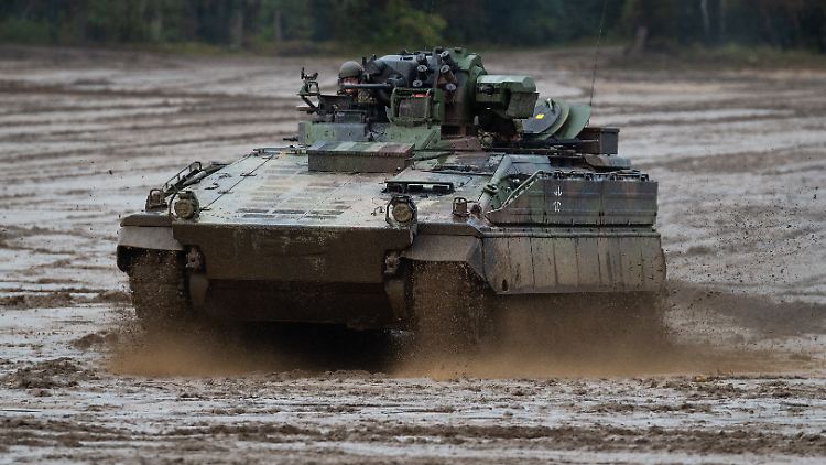 Schützenpanzer vom Typ Marder sind für die Waffenlieferungen im Gespräch.