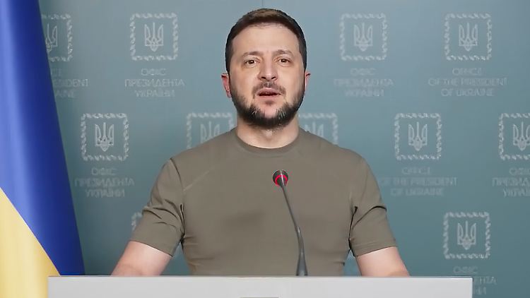 "Wir werden kämpfen", betont der ukrainische Präsident Selenskyj. 