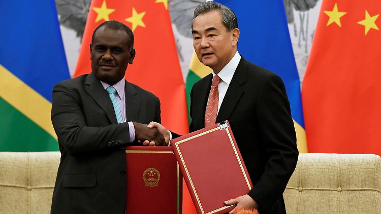 Bereits Ende 2019 näherten sich die Salomonen und China an. (Archivfoto)