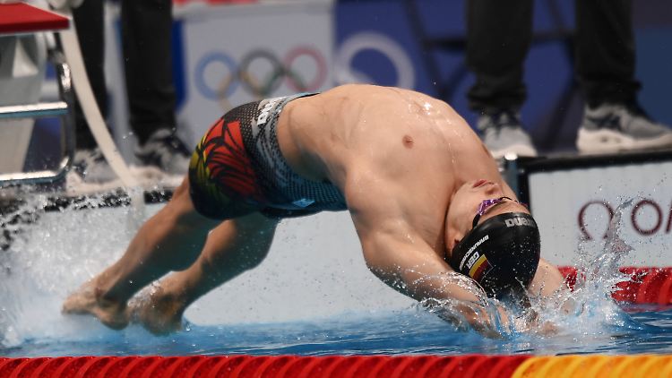 Ole Braunschweig bei den Olympischen Spielen in Tokio im letzten Jahr. 