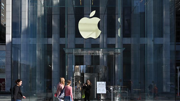 Die Gruppe aus dem New Yorker Apple-Store nennt sich "Fruit Stand Workers United".