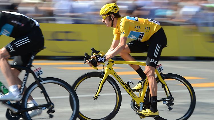 Bradley Wiggins gewann 2012 die Tour de France.