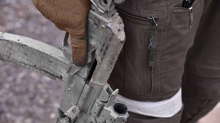 Die meisten Söldner sind nach westlichen Beobachtungen Infanteristen.