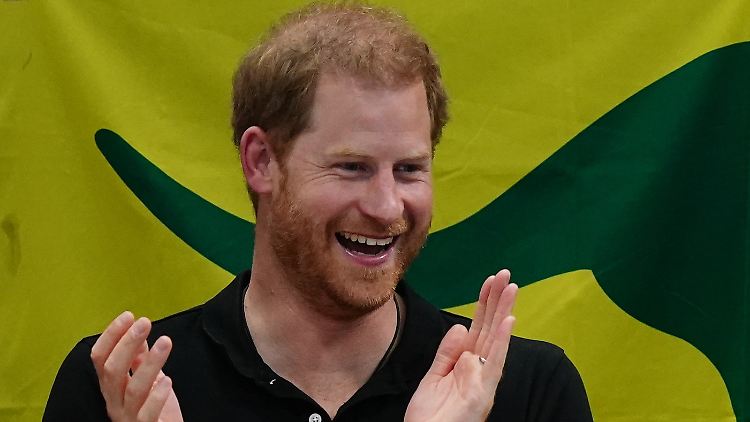 Nicht nur die Invictus Games begeistern ihn - auch seine Tochter macht ihm große Freude: Prinz Harry.