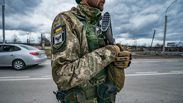 Die ukrainische Armee werde von Deutschland "mit vielerlei Material" versorgt, betont Regierungssprecher Hebestreit.