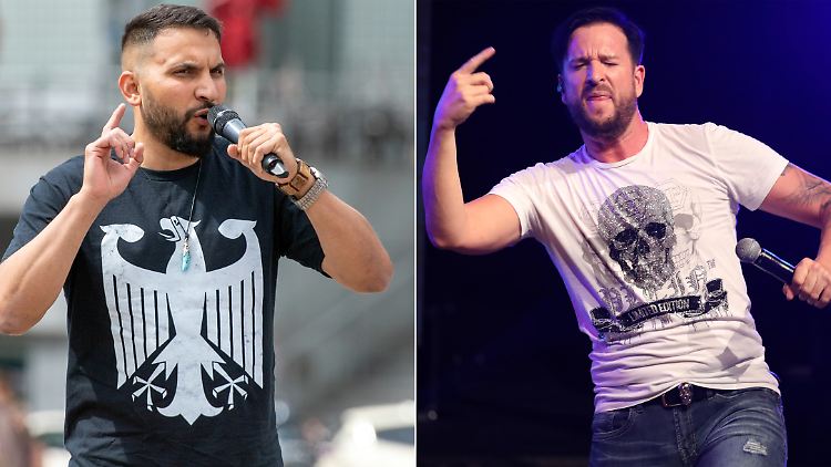 Haben wohl einen Freund weniger: Attila Hildmann und Michael Wendler (v.l.)