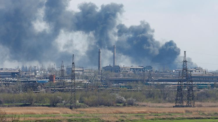 Die Hafenstadt Mariupol wird seit Wochen von russischen Truppen belagert. 