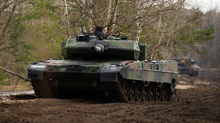 Die Ukraine hat auch Interesse an deutschen Panzern vom Typ Leopard 2.