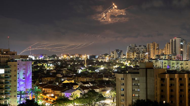 Vier Raketen aus dem Gazastreifen wurden vom Iron-Dome-System abgewehrt.