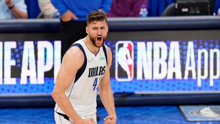 Maxi Kleber spielt gegen Utah eine starke Serie.