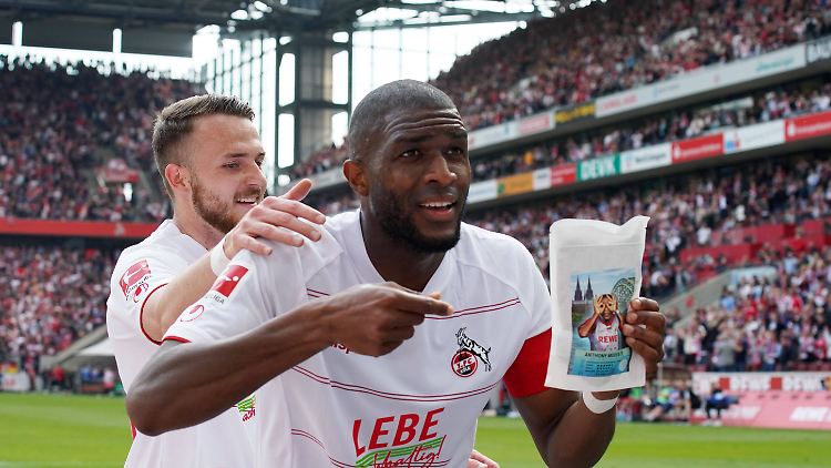 Anthony Modeste wirbt nicht nur sportlich für sich.