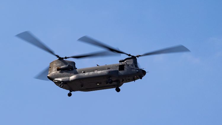 Der "Chinook" CH-47F von Boeing.
