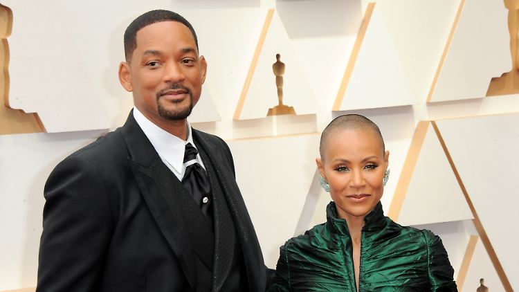 Jada Pinkett Smith und Will Smith bei der Oscarverleihung.