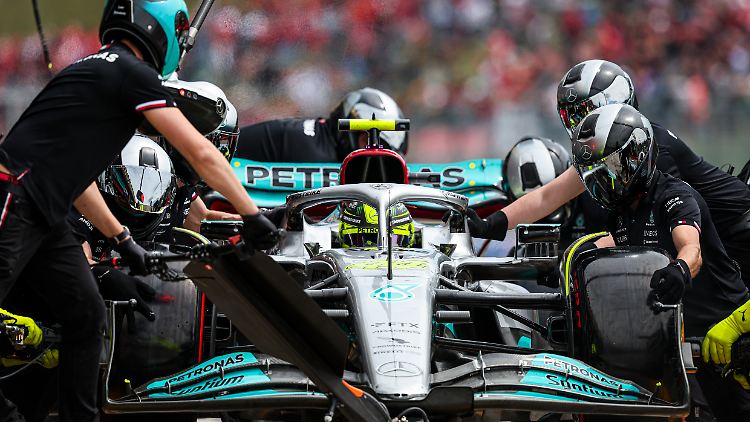 Lewis Hamilton und Mercedes verstehen das eigene Auto noch nicht so richtig.