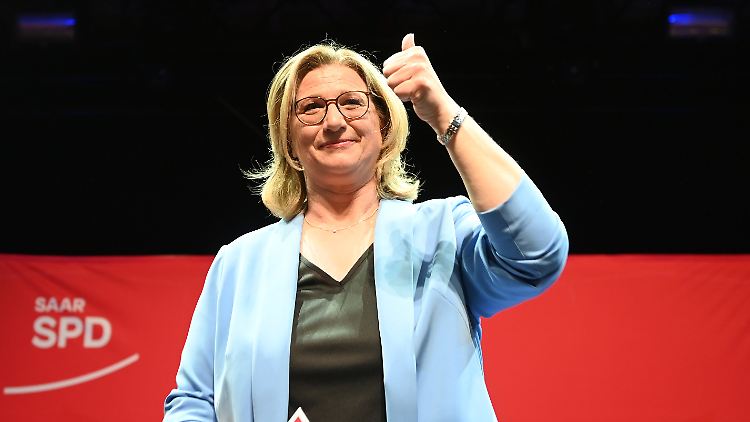 Anke Rehlinger hatte die SPD zu einem fulminanten Wahlsieg im Saarland geführt.