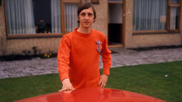 Der junge Johan Cruyff.