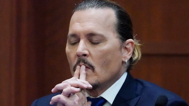 Gab im Zeugenstand die bessere Figur ab: Johnny Depp.