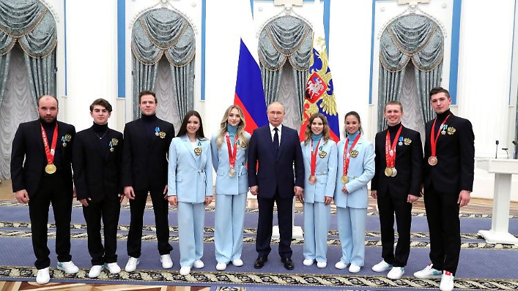 Putin und die Propagandashow.