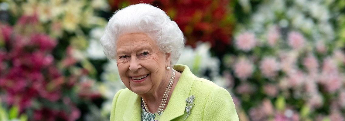 Königin Elizabeth II. besucht die Chelsea Flower Show (2019).